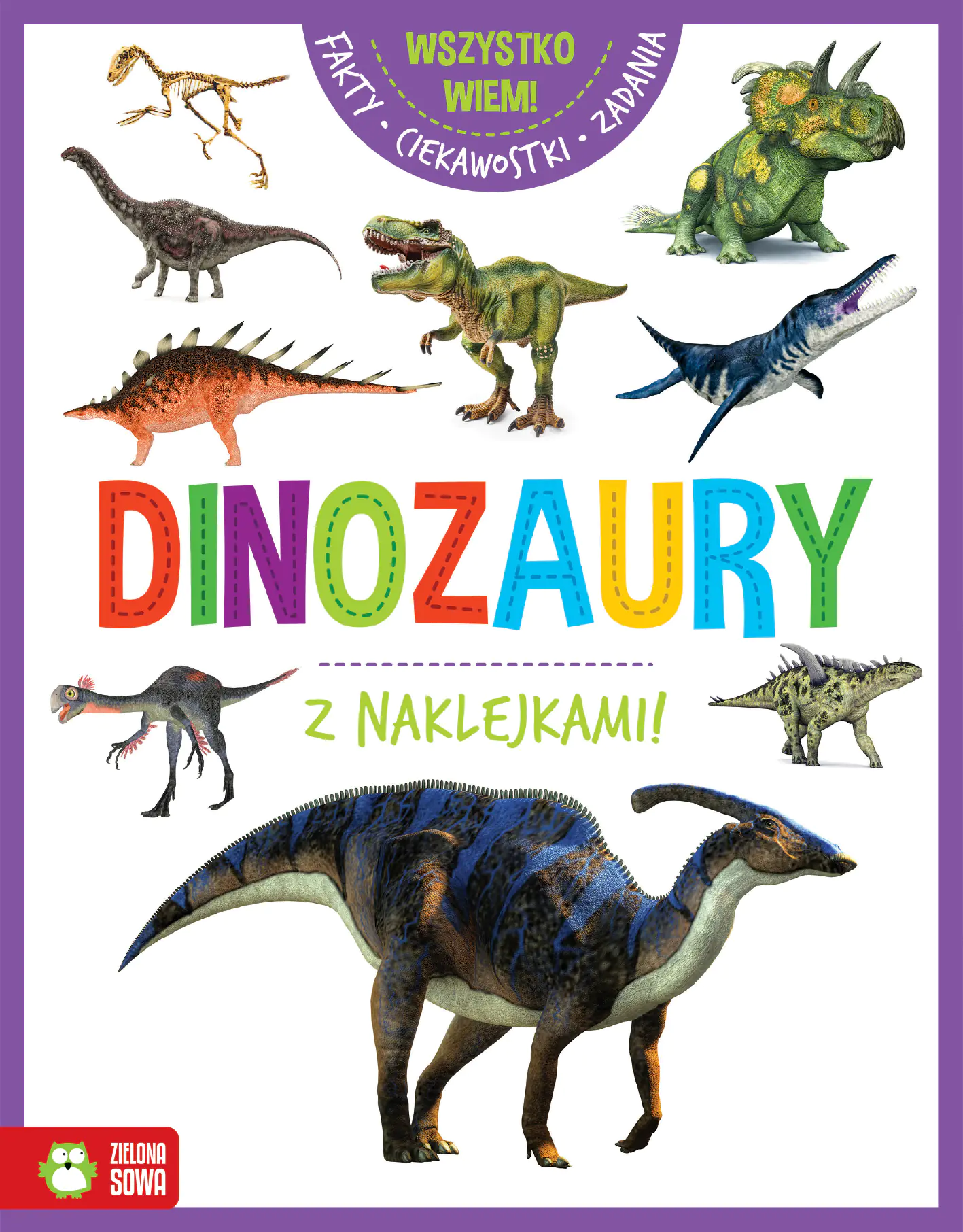 Książka - Dinozaury. Wszystko wiem!