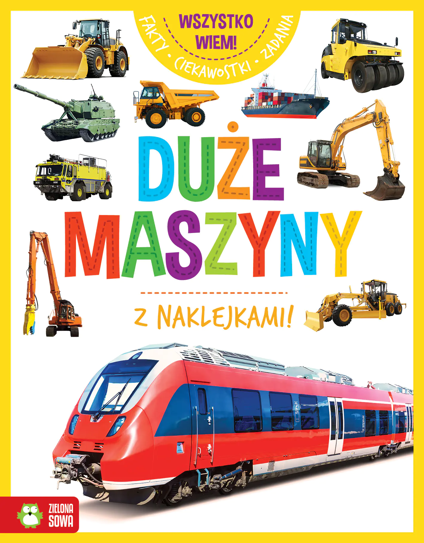 Książka - Wszystko wiem! Duże maszyny