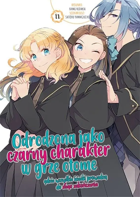 Książka - Odrodzona jako Czarny Charakter w Grze Otome. Tom 11