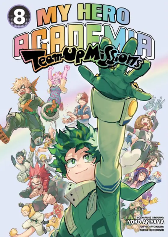 Książka - My Hero Academia &ndash; Team Up Mission. Tom 8