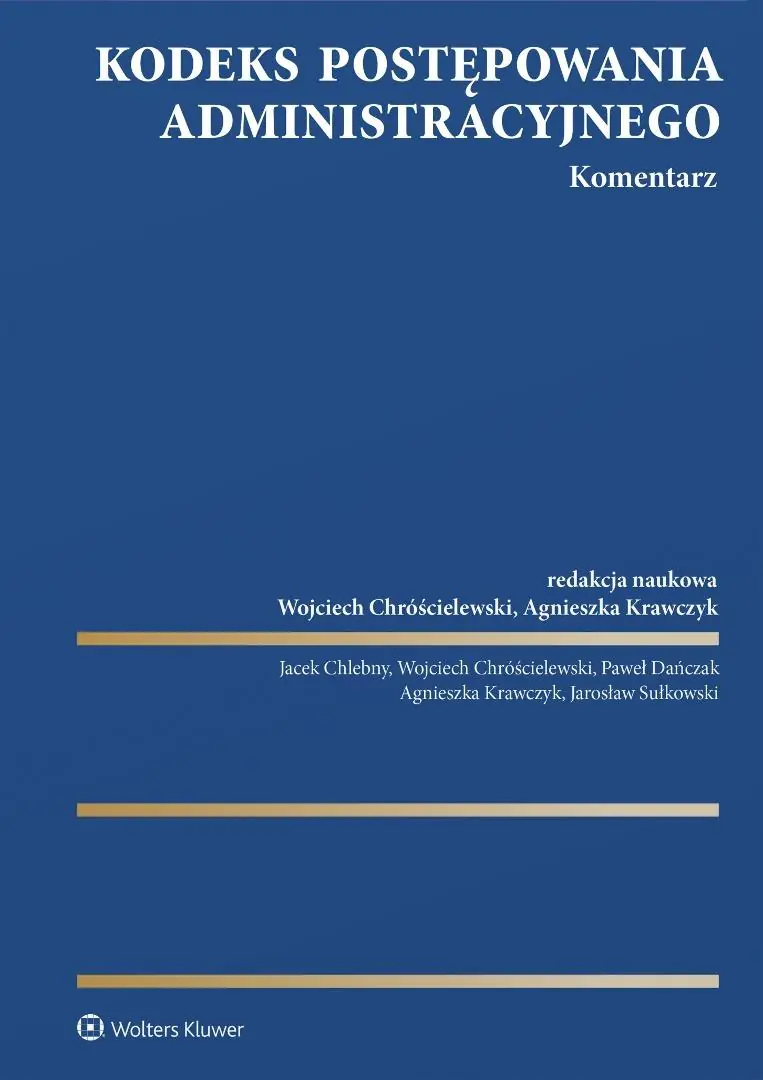 Książka - Kodeks postępowania administracyjnego. Komentarz