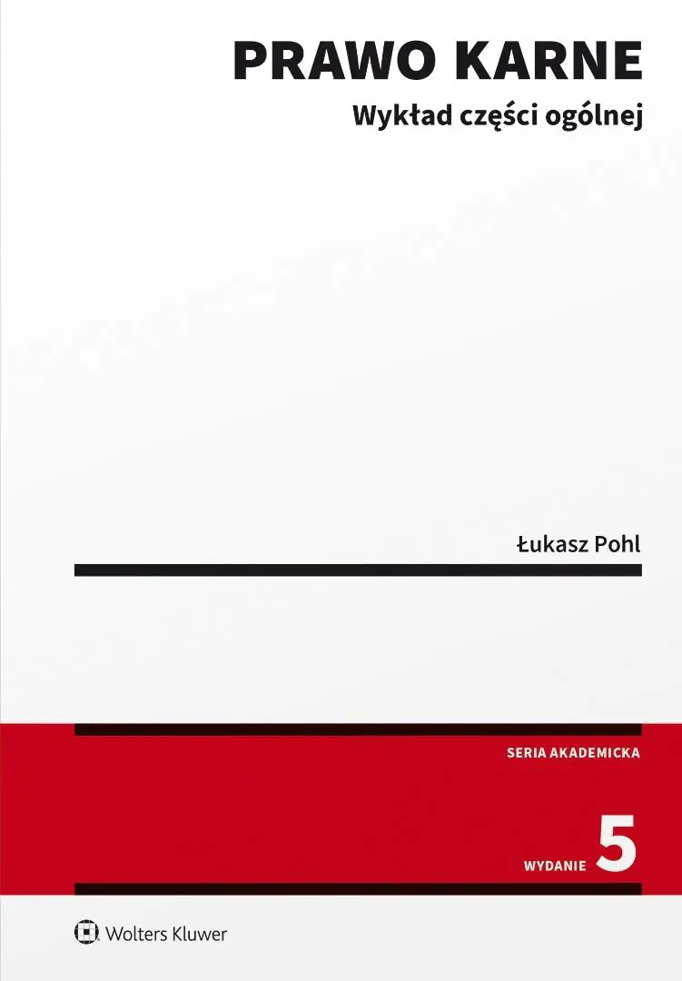 Książka - Prawo karne. Wykład części ogólnej