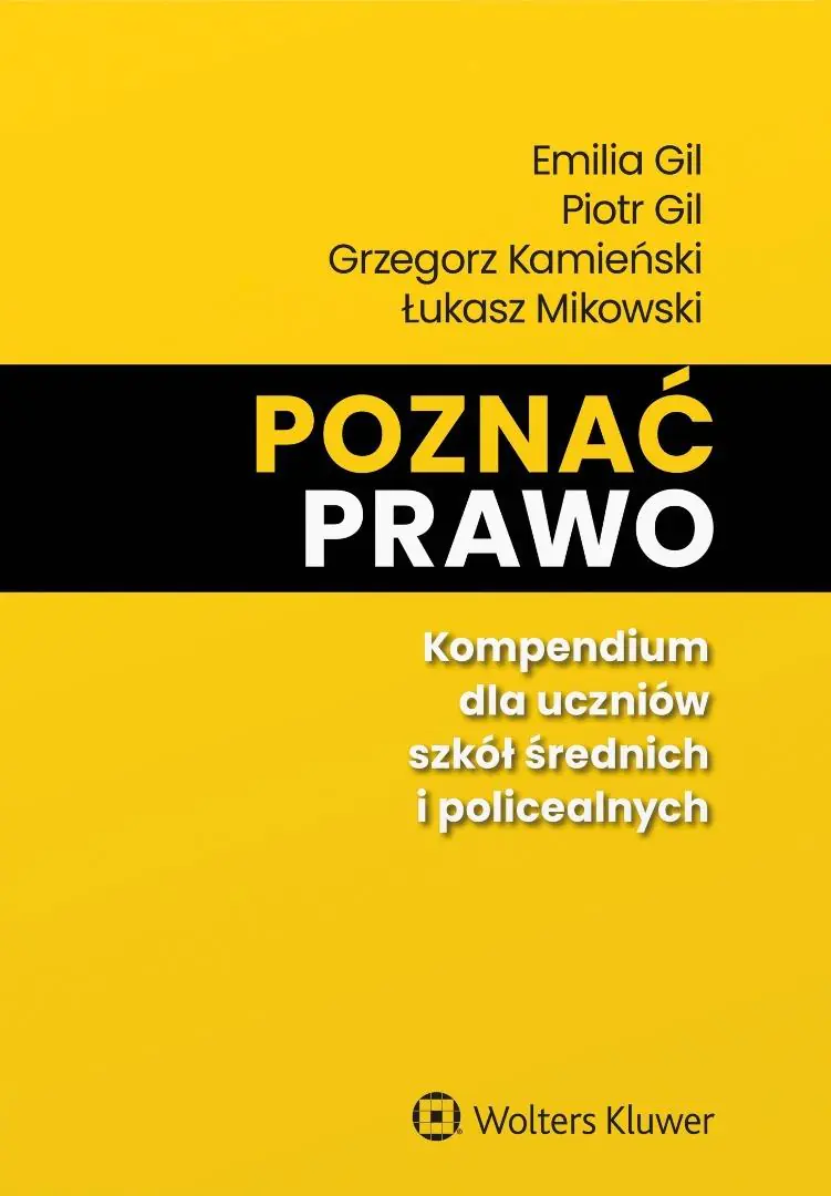 Książka - Poznać prawo. Kompendium dla uczniów szkół średnich i policealnych