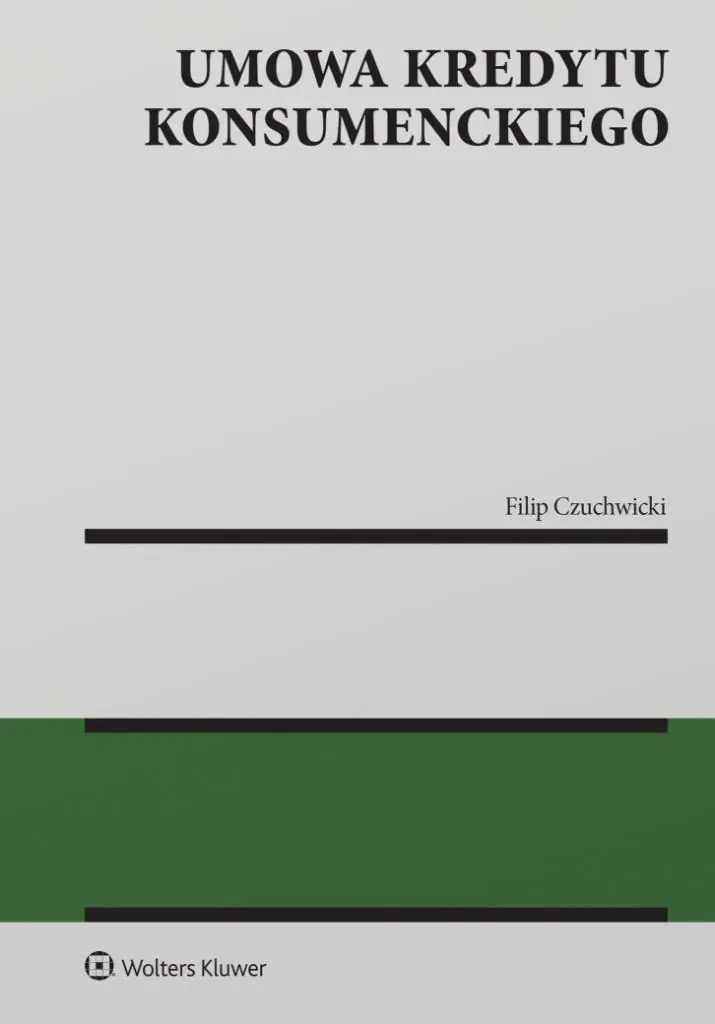 Książka - Umowa kredytu konsumenckiego