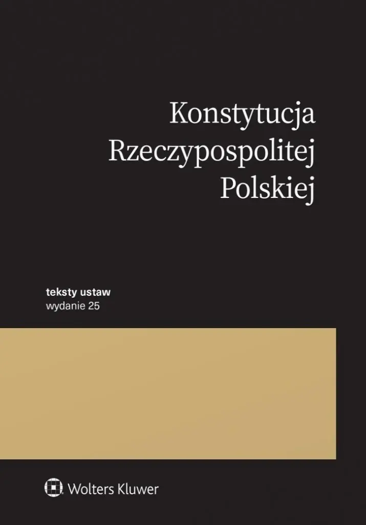 Książka - Konstytucja Rzeczypospolitej Polskiej. Przepisy