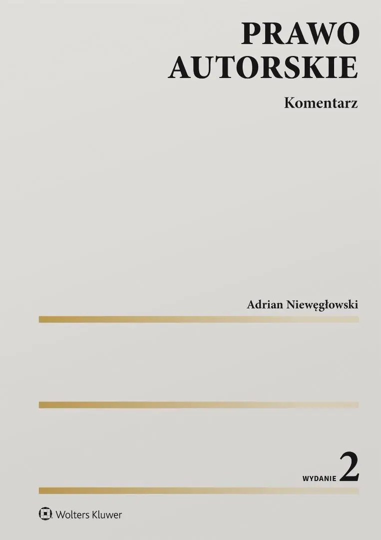 Książka - Prawo autorskie. Komentarz