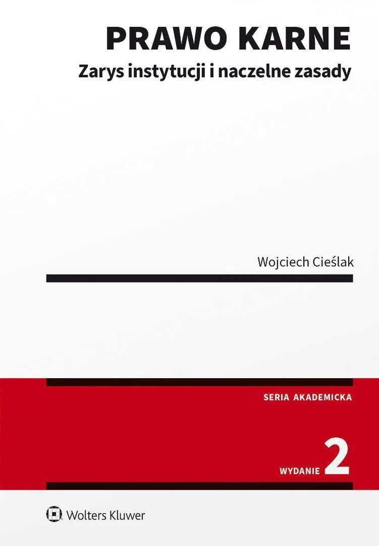 Książka - Prawo karne. Zarys instytucji