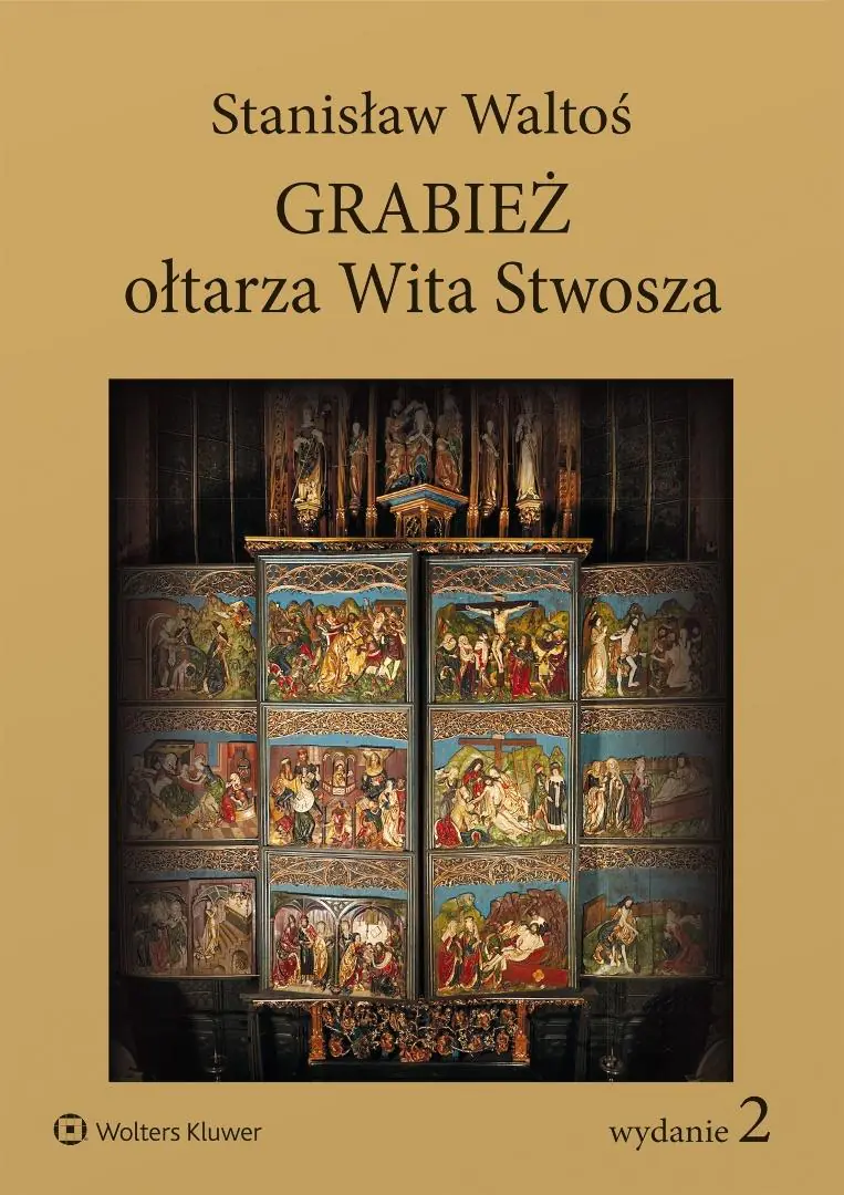 Książka - Grabież ołtarza Wita Stwosza