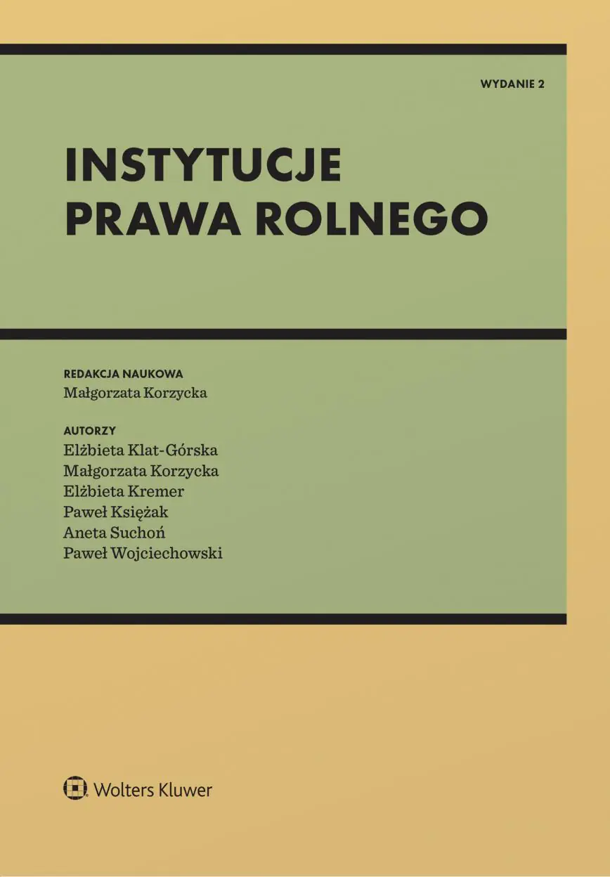 Książka - Instytucje prawa rolnego