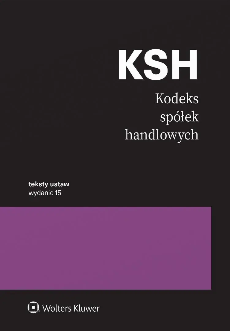Książka - Kodeks spółek handlowych. Przepisy