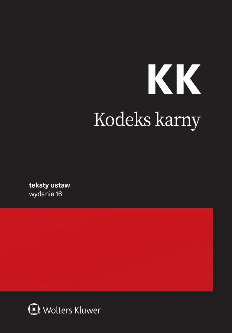 Książka - Kodeks karny. Przepisy