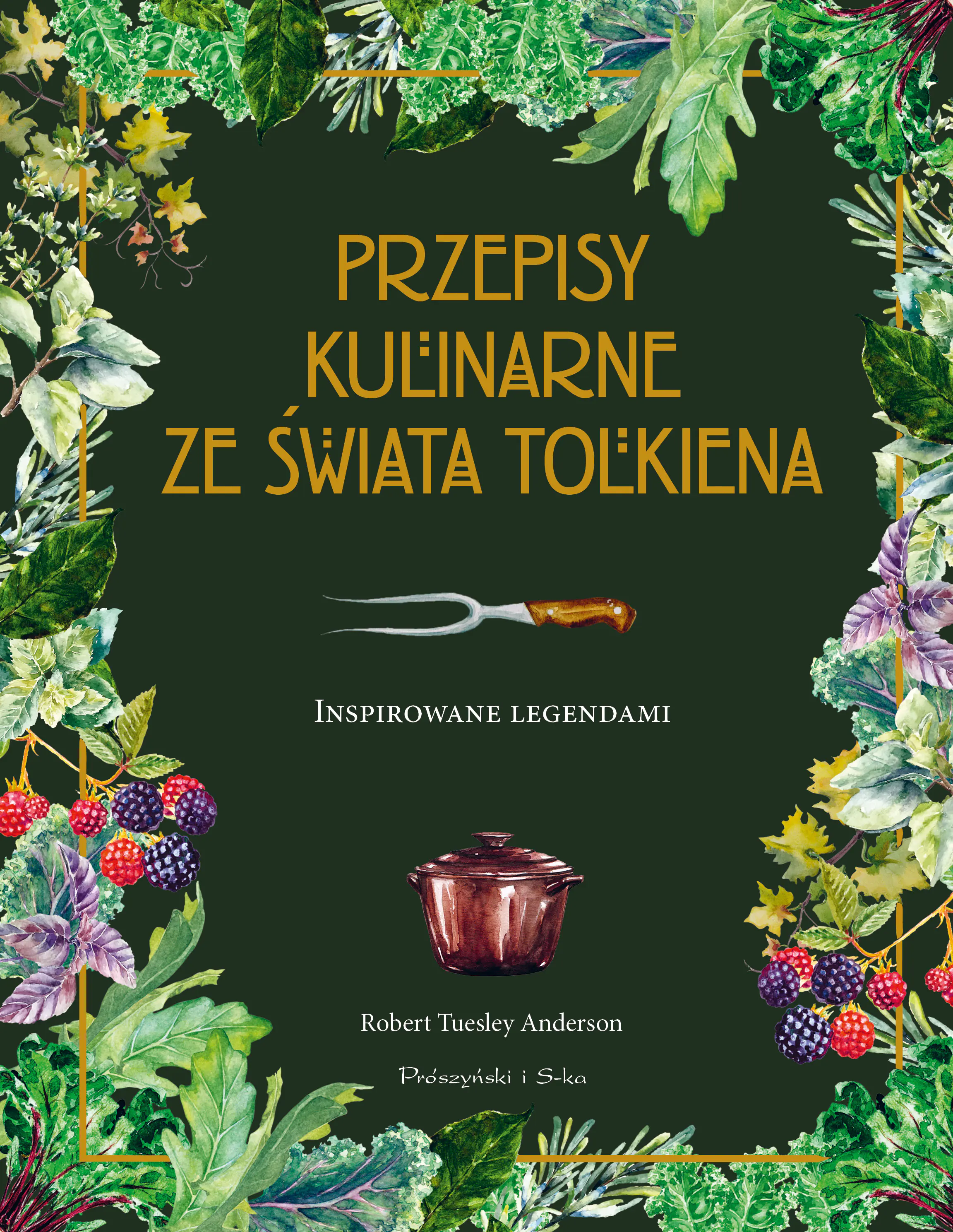 Książka - Przepisy kulinarne ze świata Tolkiena