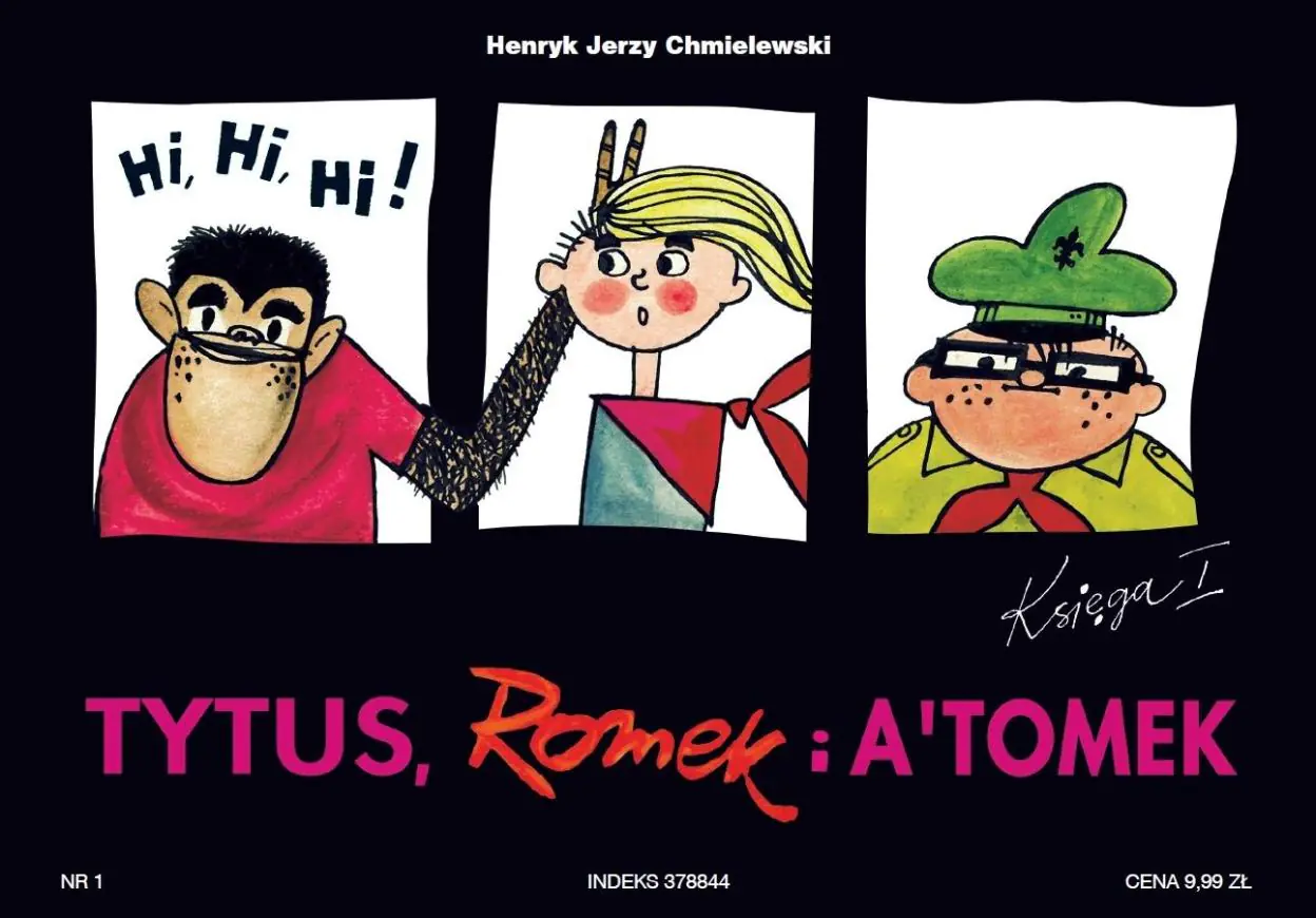Książka - Tytus, Romek i A`Tomek - Księga I. Tytus harcerzem