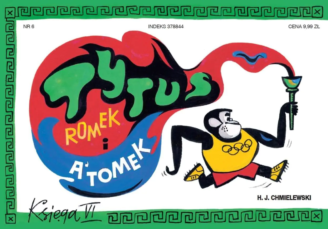 Książka - Tytus, Romek i A`Tomek - Księga VI. Tytus olimpijczykiem