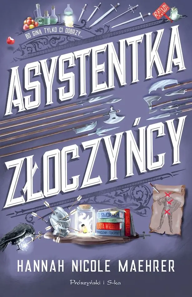 Książka - Asystentka złoczyńcy (pocket)