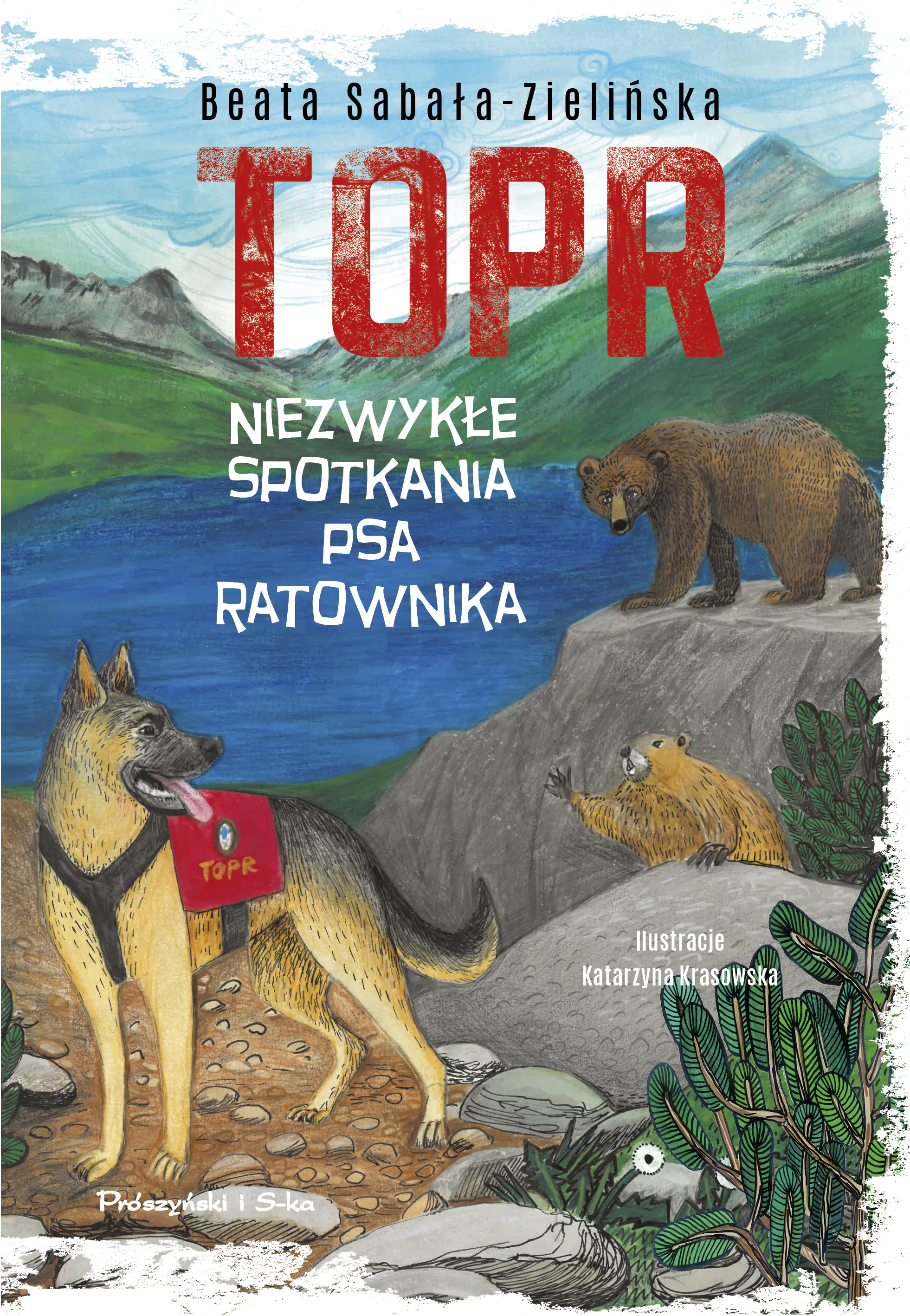 Książka - TOPR. Niezwykłe spotkania psa ratownika