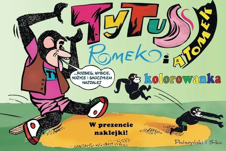 Książka - Tytus, Romek i A`Tomek. Kolorowanka 2