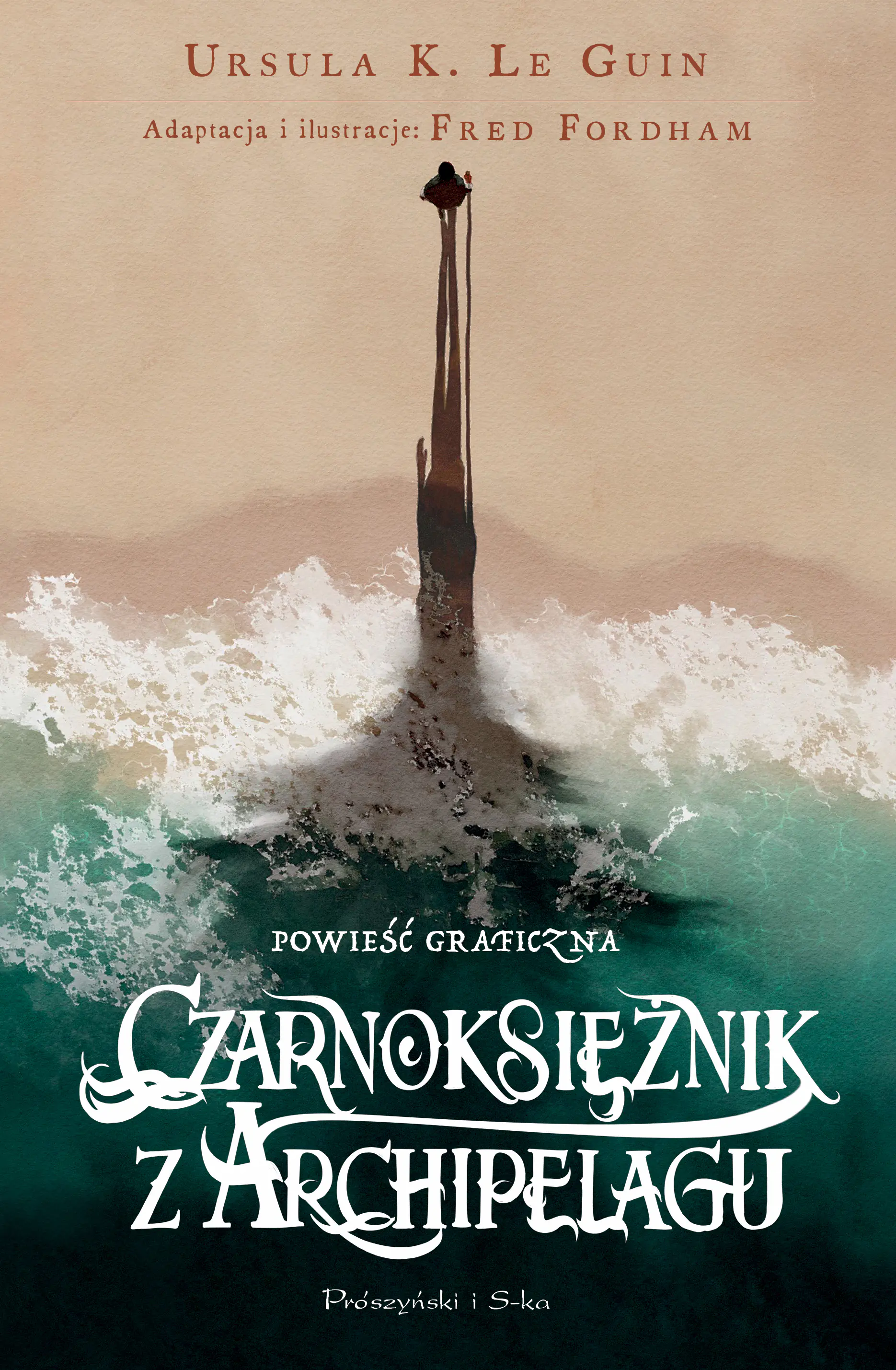 Książka - Czarnoksiężnik z Archipelagu (powieść graficzna)