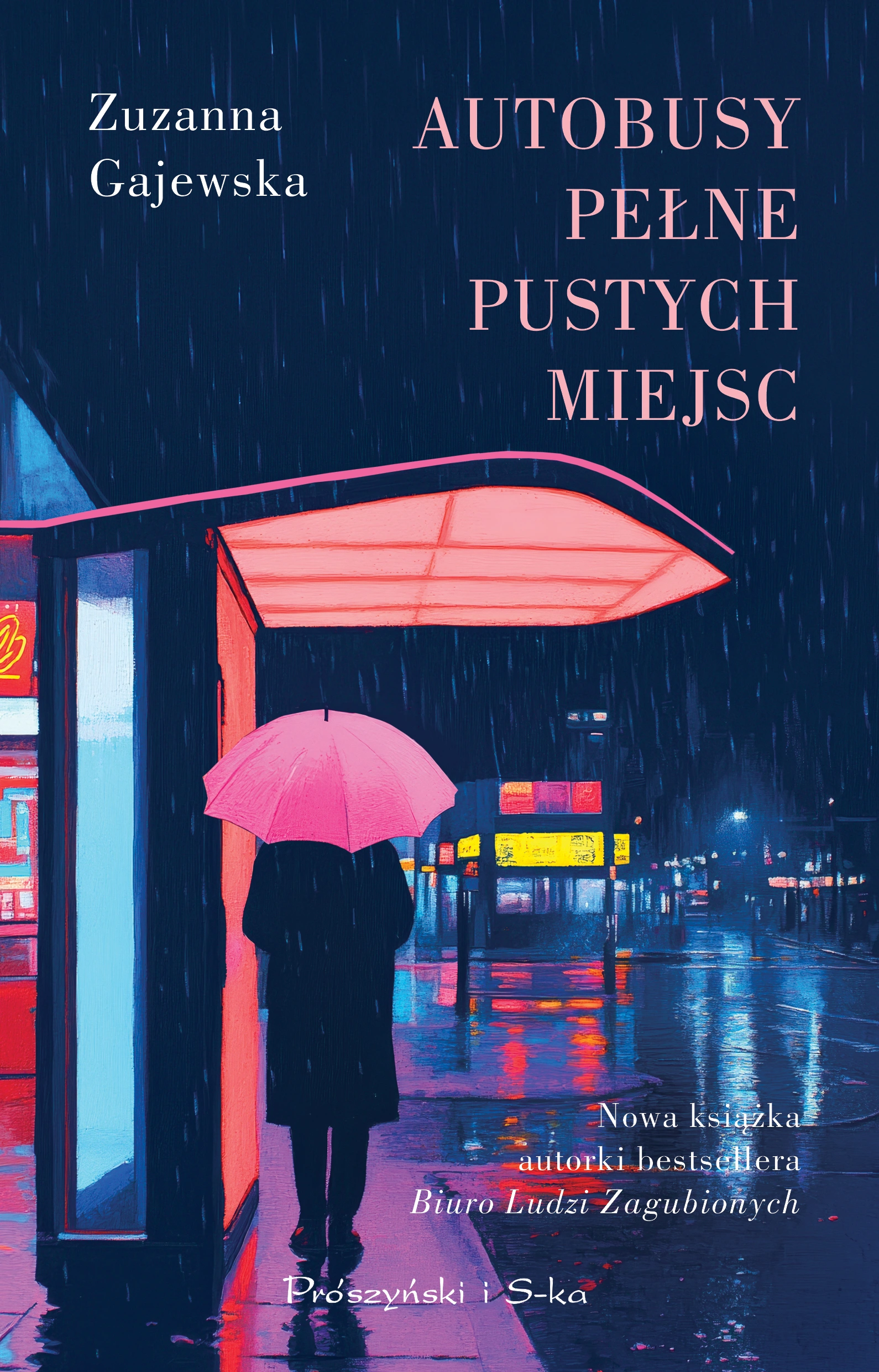 Książka - Autobusy pełne pustych miejsc. Duże Litery