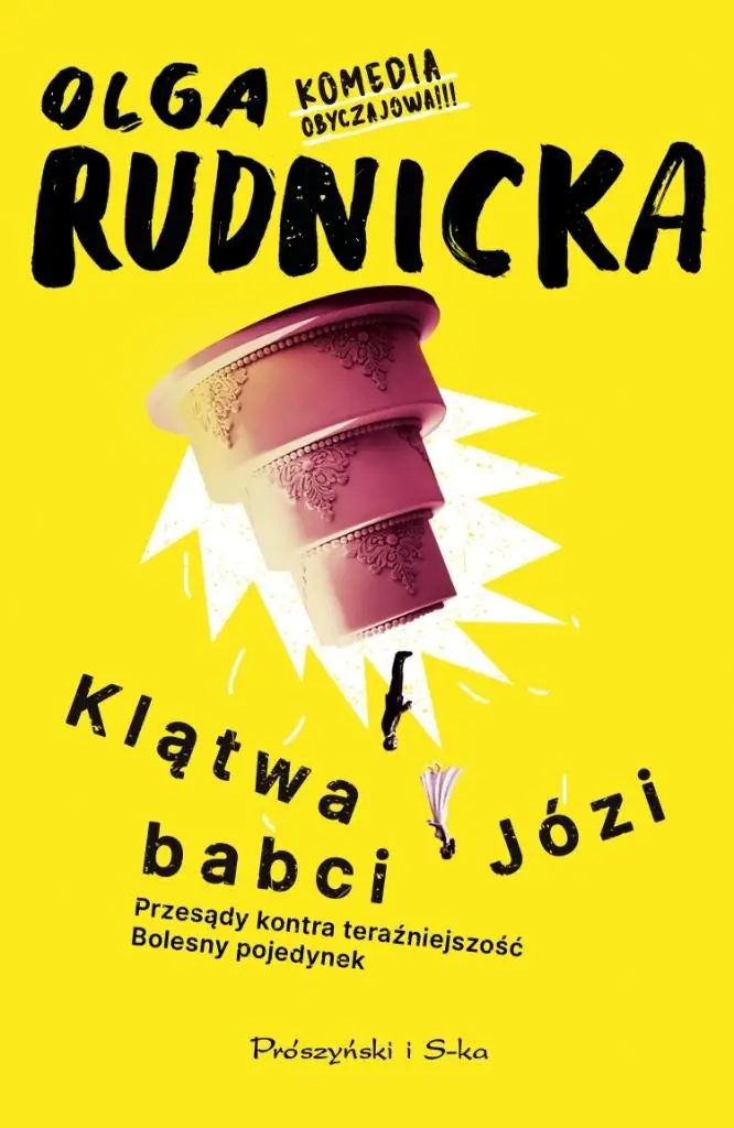 Książka - Klątwa babci Józi. Duże Litery