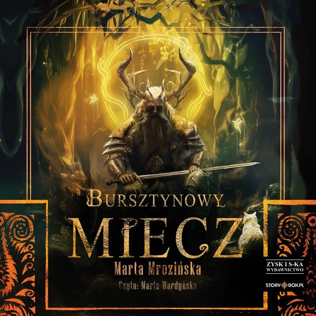 Książka - CD MP3 Bursztynowy miecz