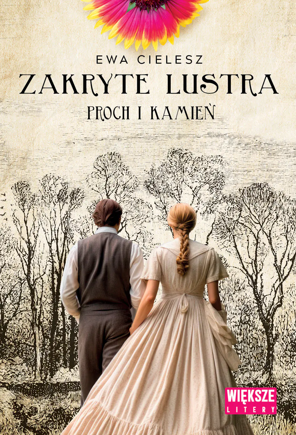 Książka - Proch i kamień. Zakryte lustra. Tom 3 Większe litery