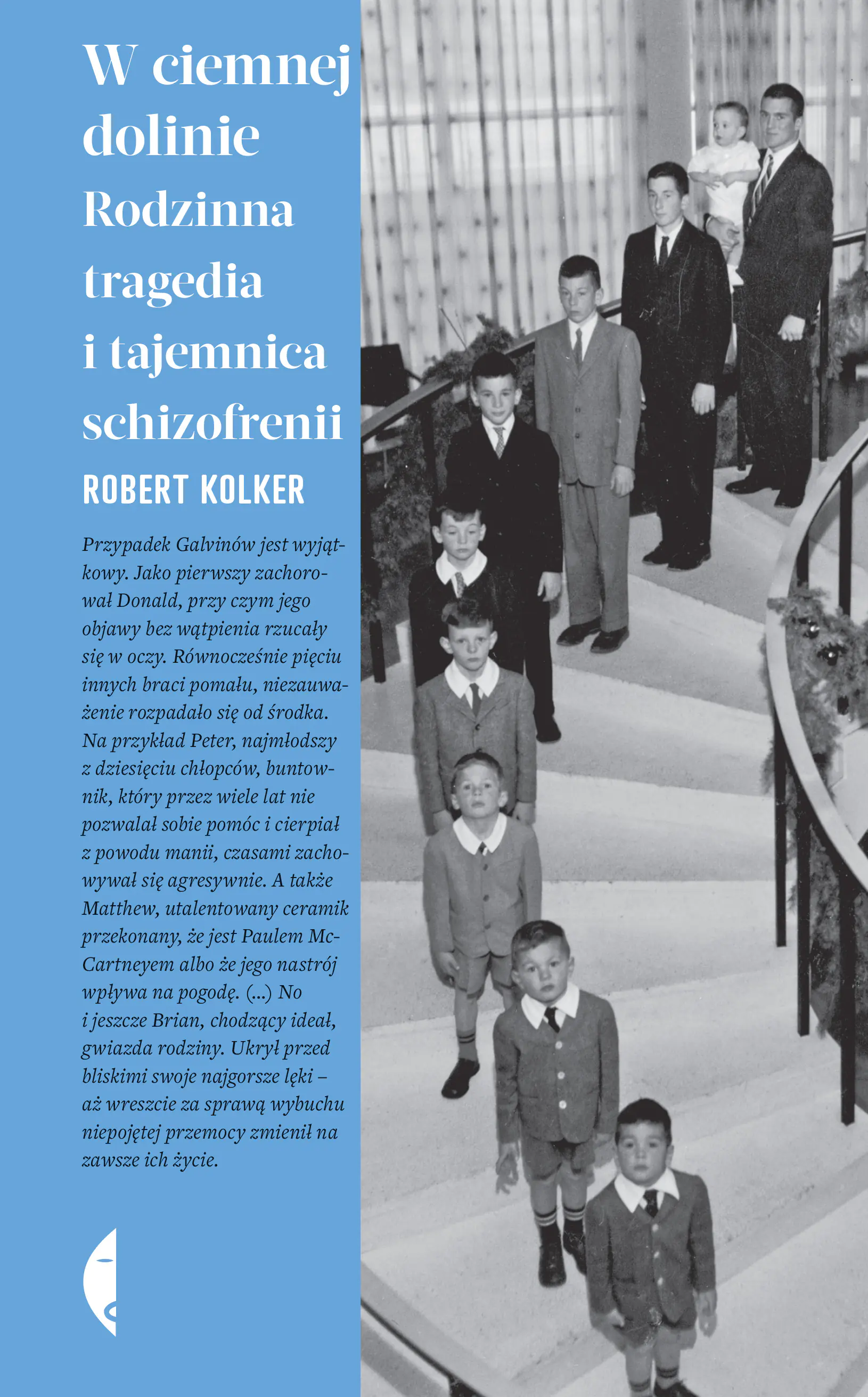 Książka - W ciemnej dolinie. Rodzinna tragedia i tajemnica schizofrenii