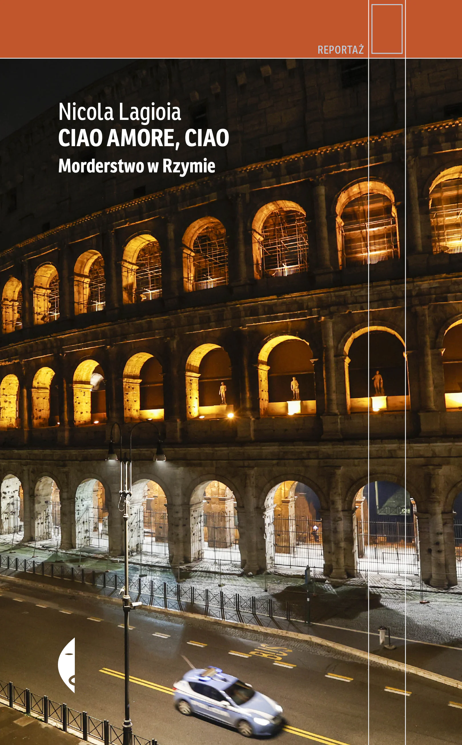 Książka - Ciao amore, ciao. Morderstwo w Rzymie