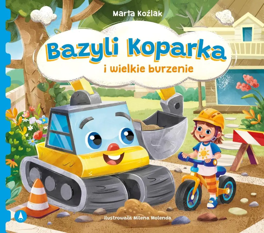 Książka - Bazyli Koparka i wielkie burzenie