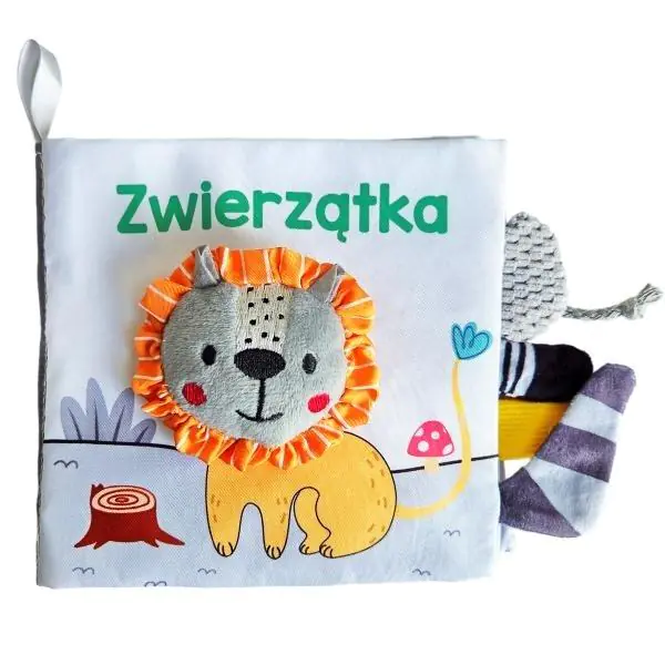 Książka - Książeczka sensoryczna 150X150 Zwierzątka SKRZAT 980836