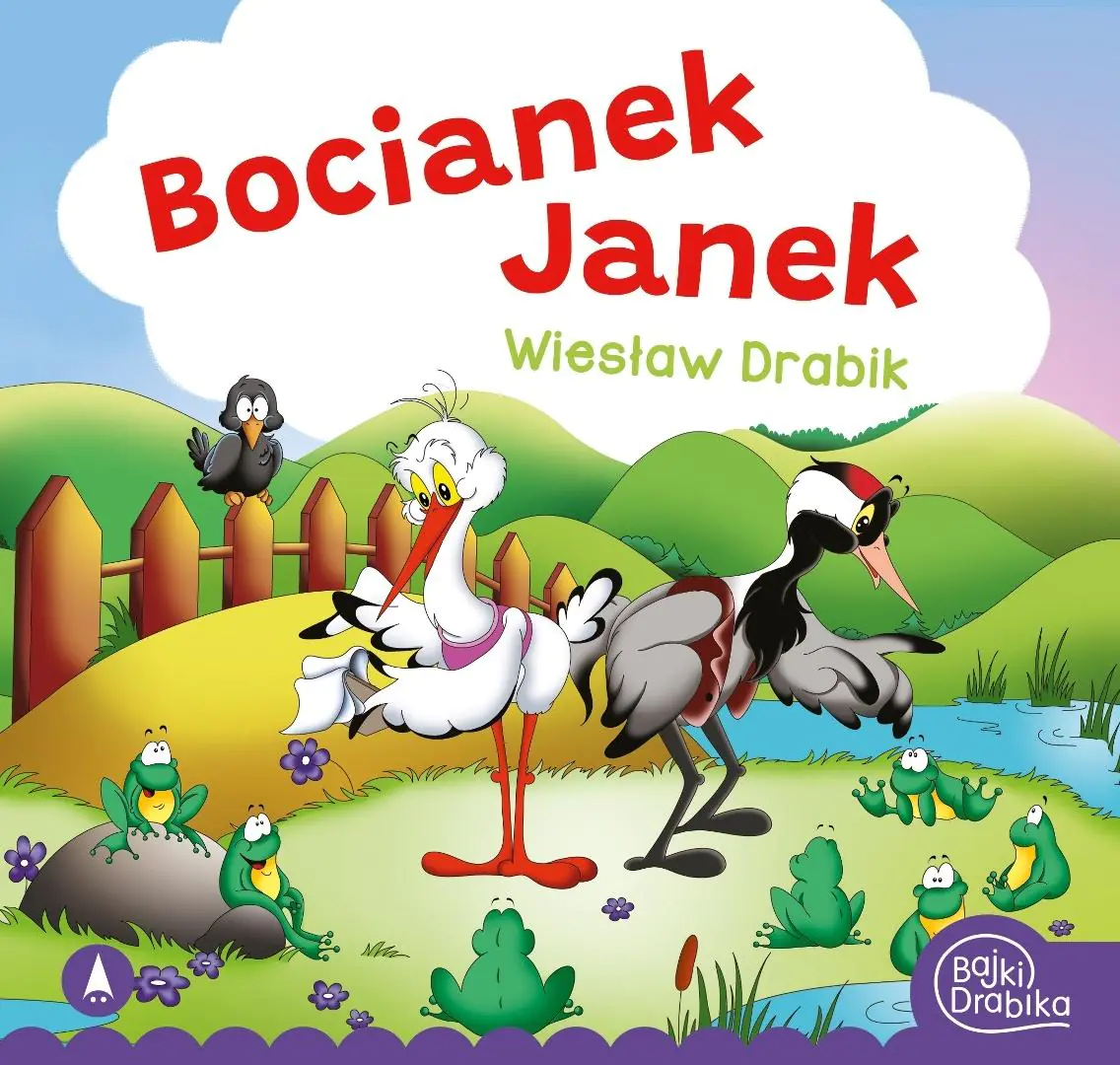Książka - Książeczka 200X190 Bocianek Janek SKRZAT 980928
