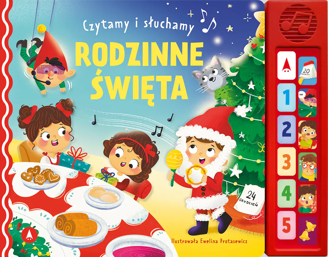 Książka - Czytamy i słuchamy. Rodzinne święta