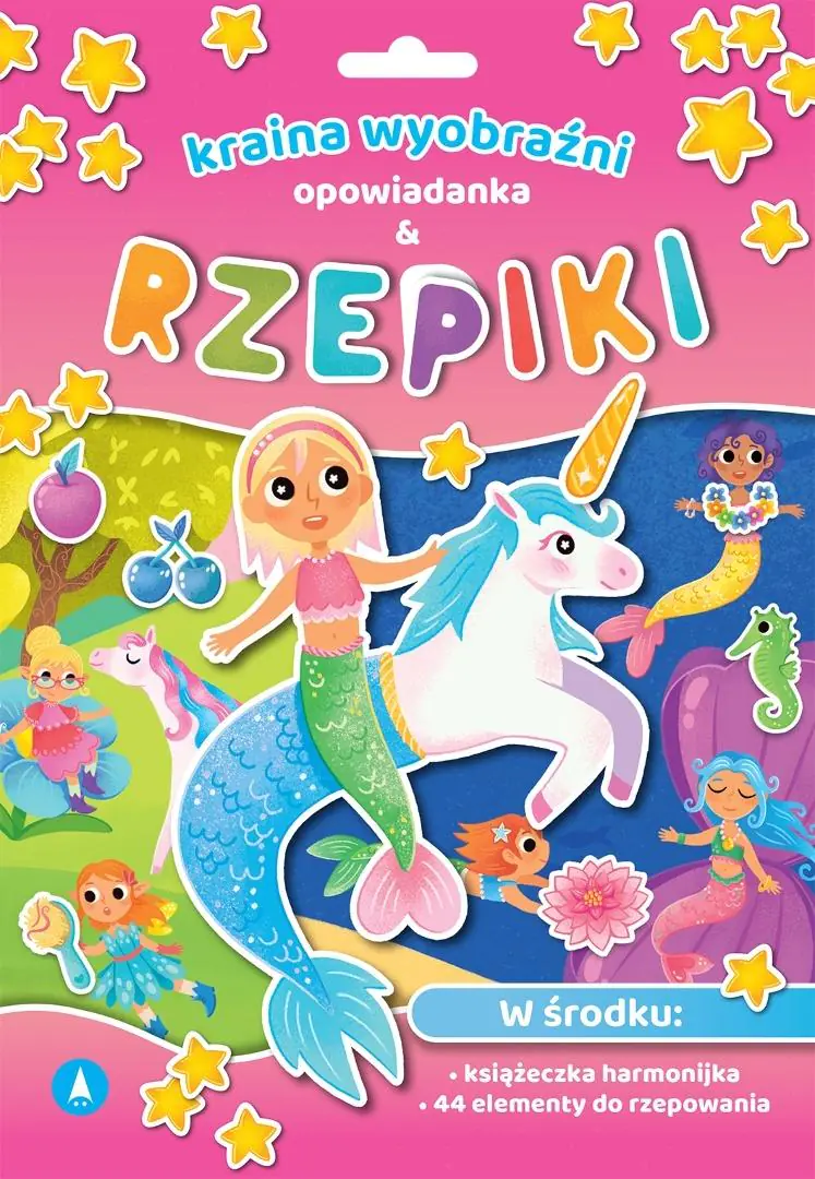 Książka - Rzepiki 180x260 Kraina wyobraźni. Opowiadanka & rzepiki SKRZAT 981086 SK