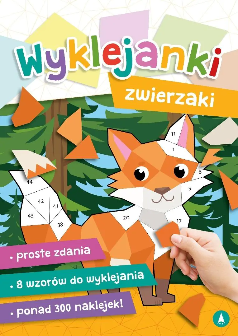 Książka - Wyklejanki 240X170 Zwierzaki SKRZAT 981123 SK