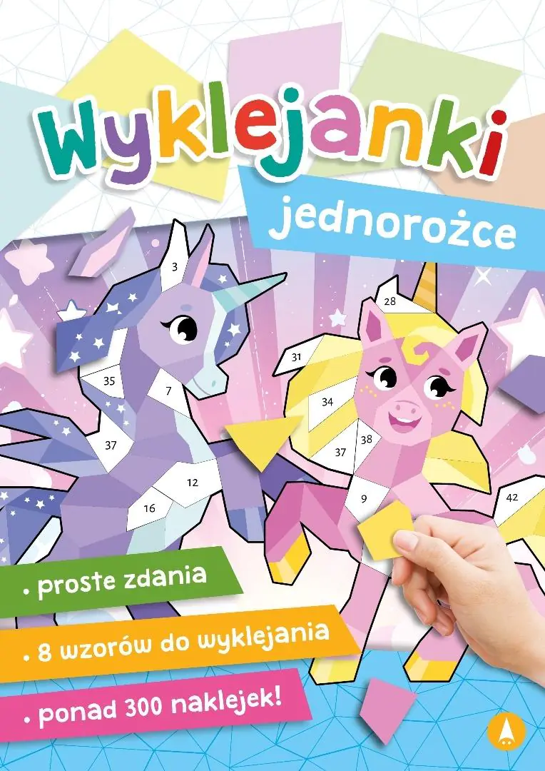 Książka - Wyklejanki 240X170 Jednorożce SKRZAT 981185