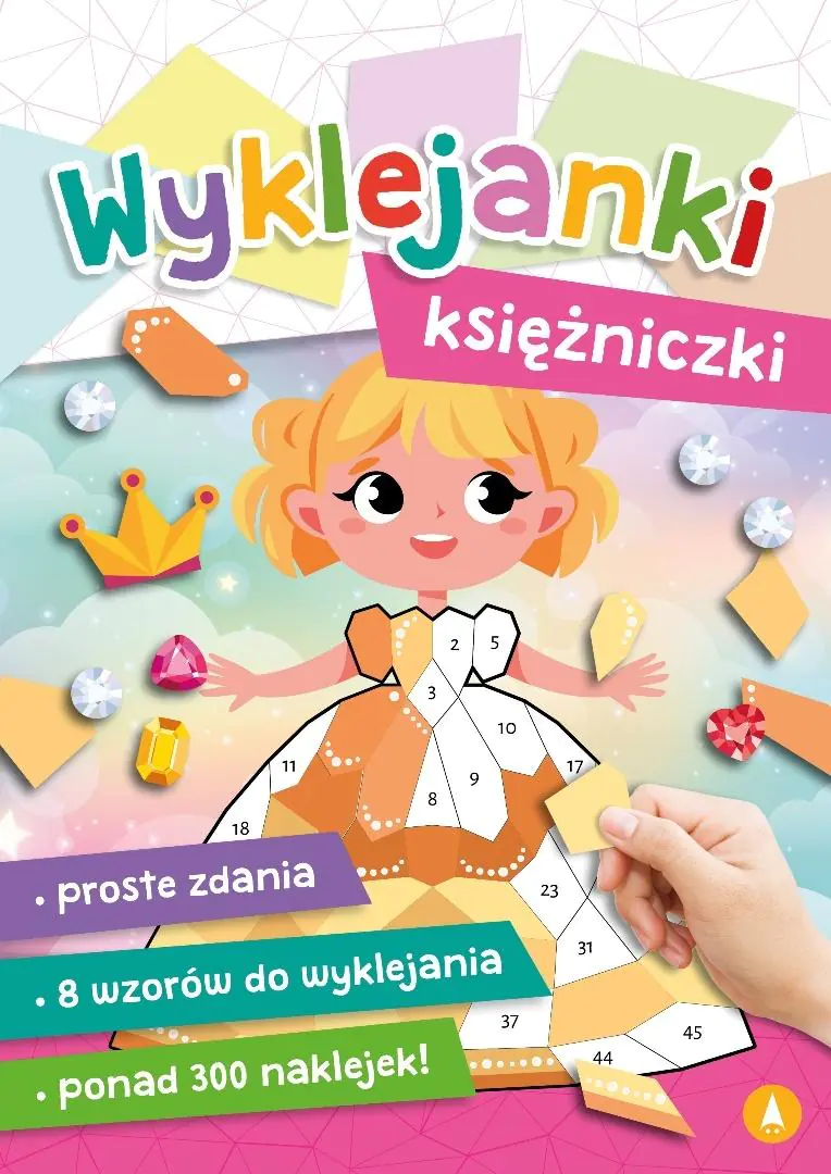 Książka - Wyklejanki 240X170 Księżniczki SKRZAT 981192 SK
