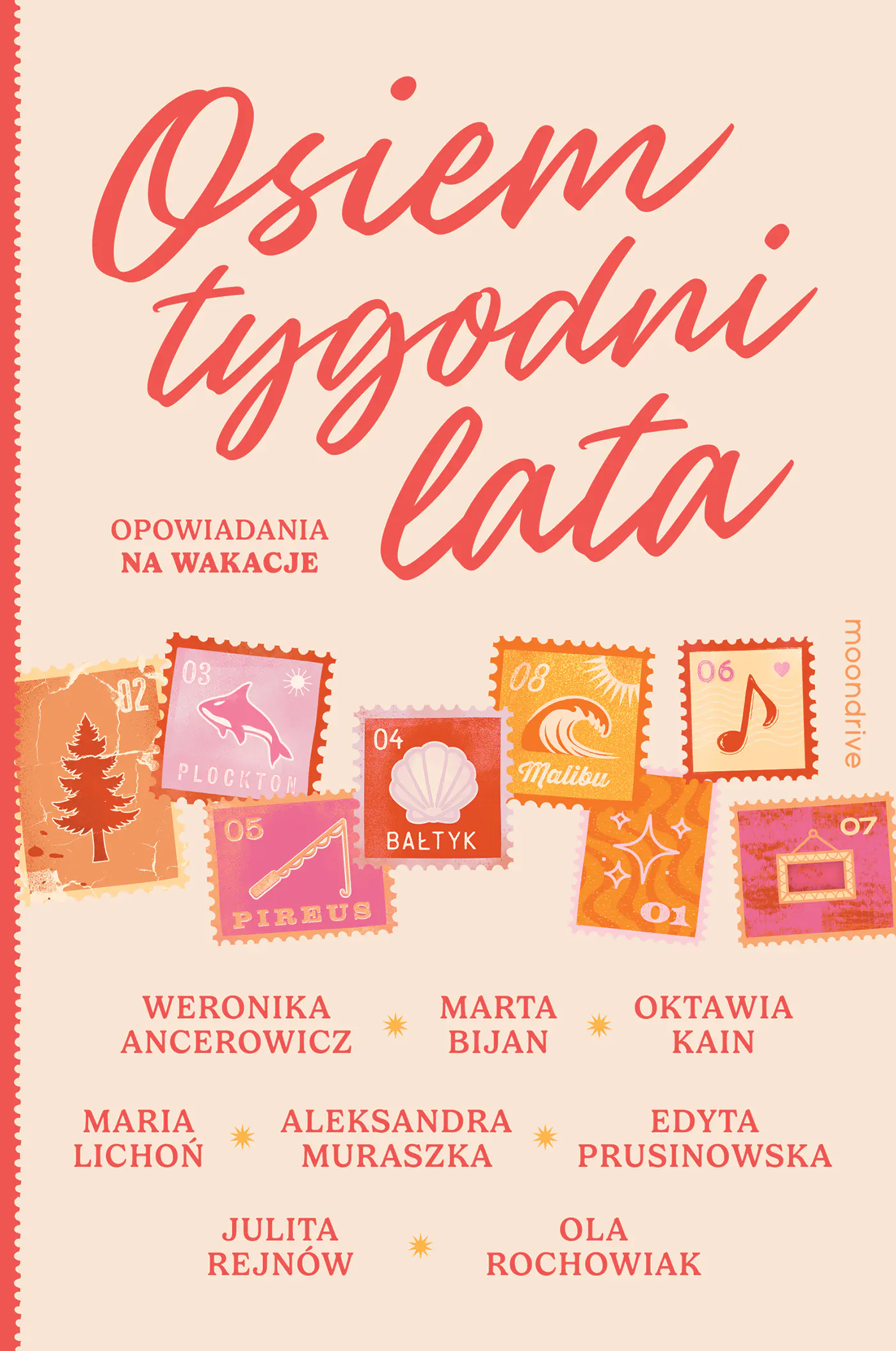 Książka - Osiem tygodni lata. Opowiadania na wakacje