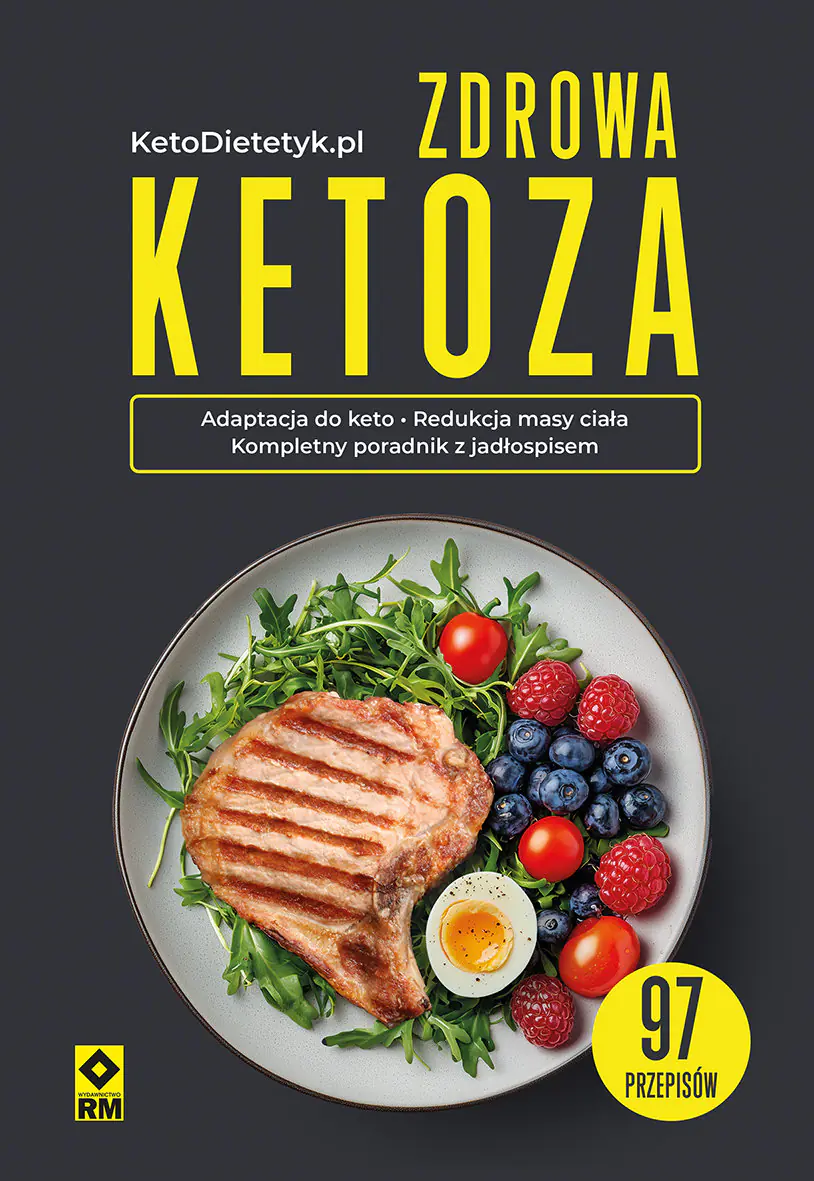 Książka - Zdrowa ketoza. 97 przepisów