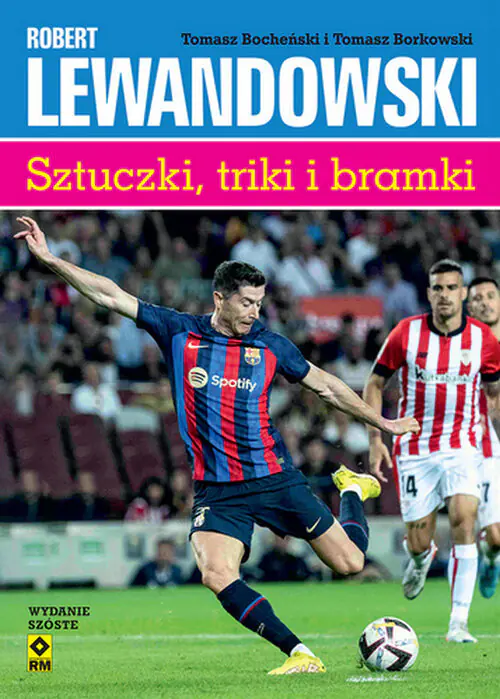Książka - Robert Lewandowski Sztuczki, triki i bramki