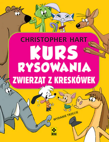 Książka - Kurs rysowania zwierząt z kreskówek