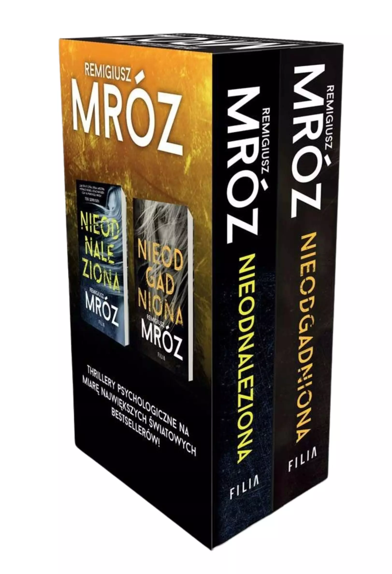 Książka - Pakiet: Nieodnaleziona / Nieodgadniona