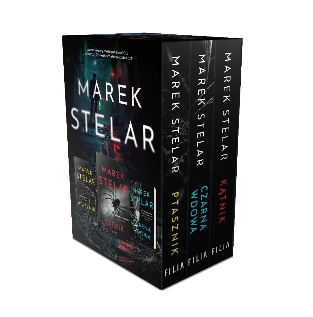 Książka - Pakiet: Ptasznik / Czarna wdowa / Kątnik