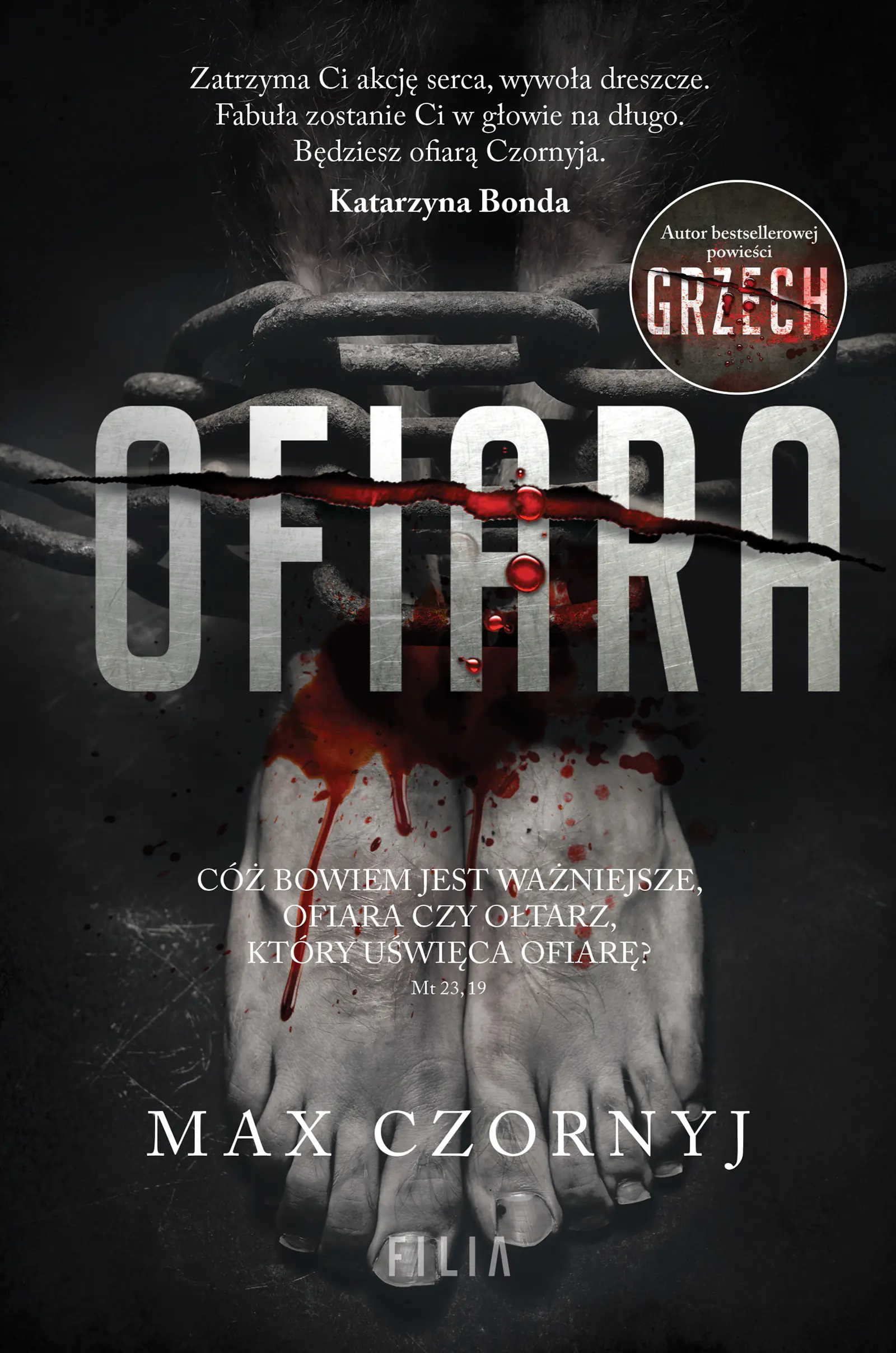 Książka - Ofiara. Komisarz Eryk Deryło. Tom 2