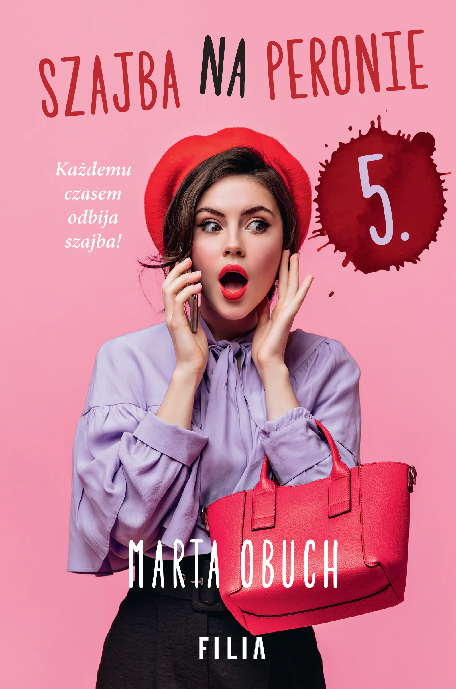 Książka - Szajba na peronie 5