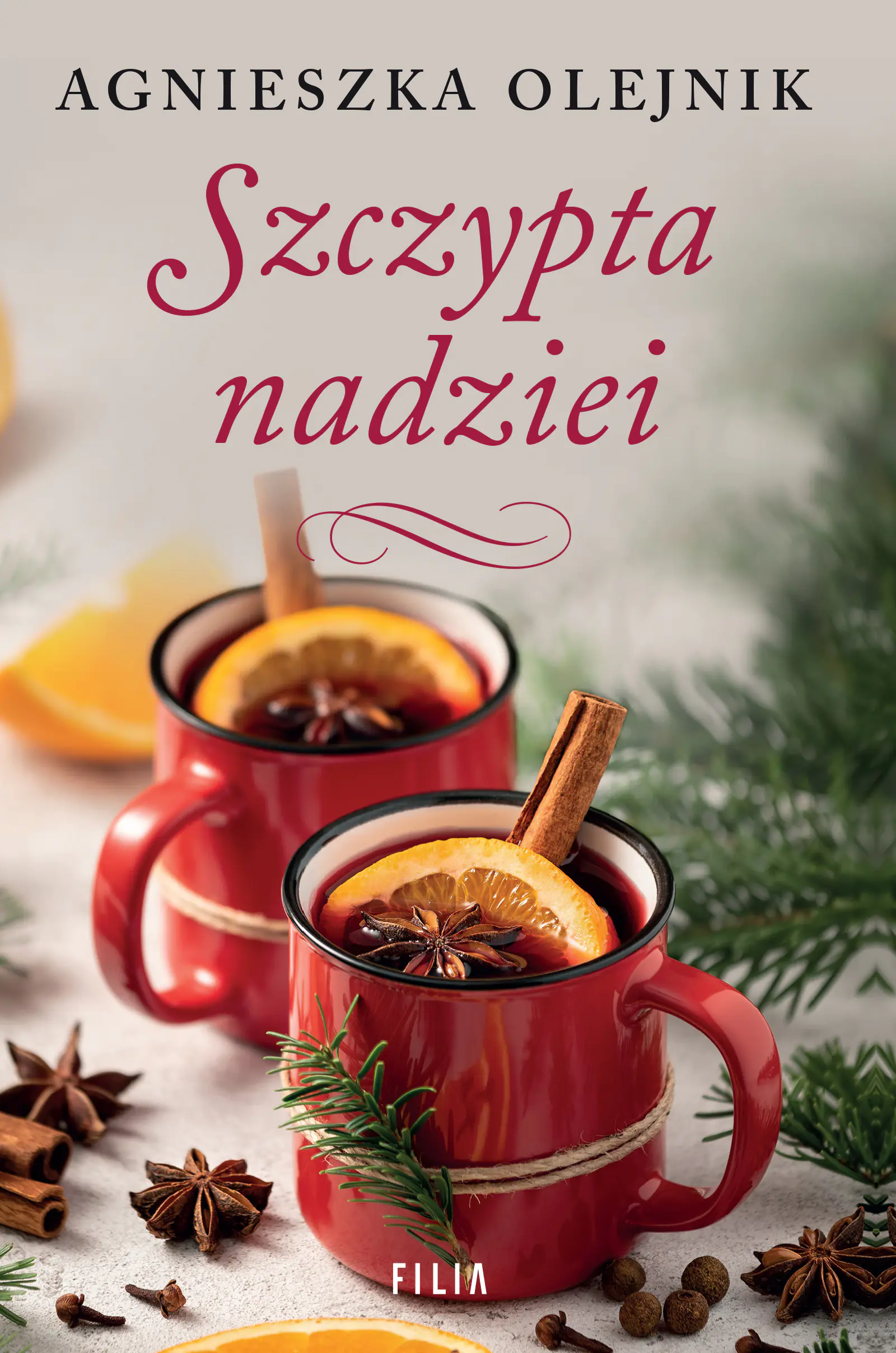 Książka - Szczypta nadziei. Seria Dworek w Miłosnej. Tom 2
