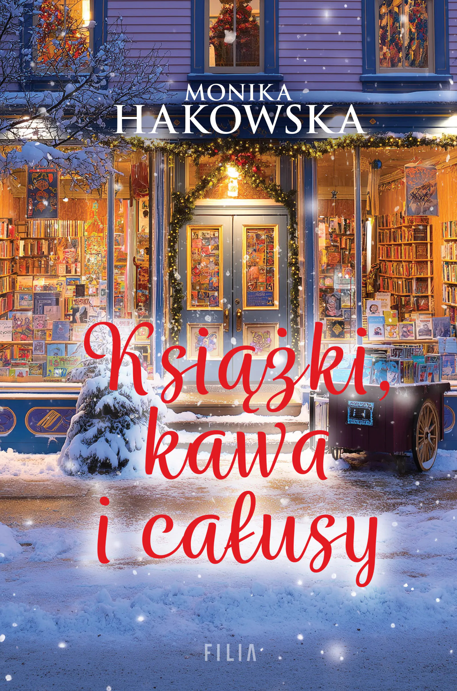 Książka - Książki, kawa i całusy