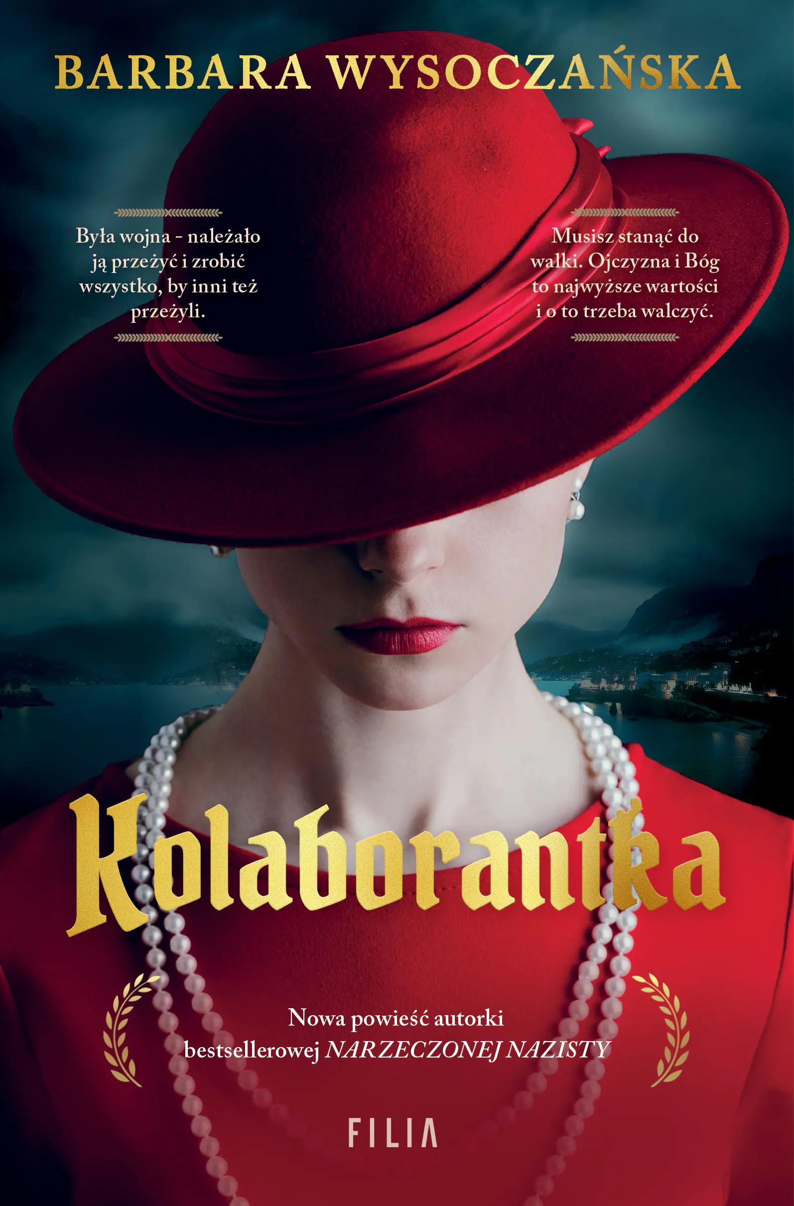 Książka - Kolaborantka (barwione brzegi)