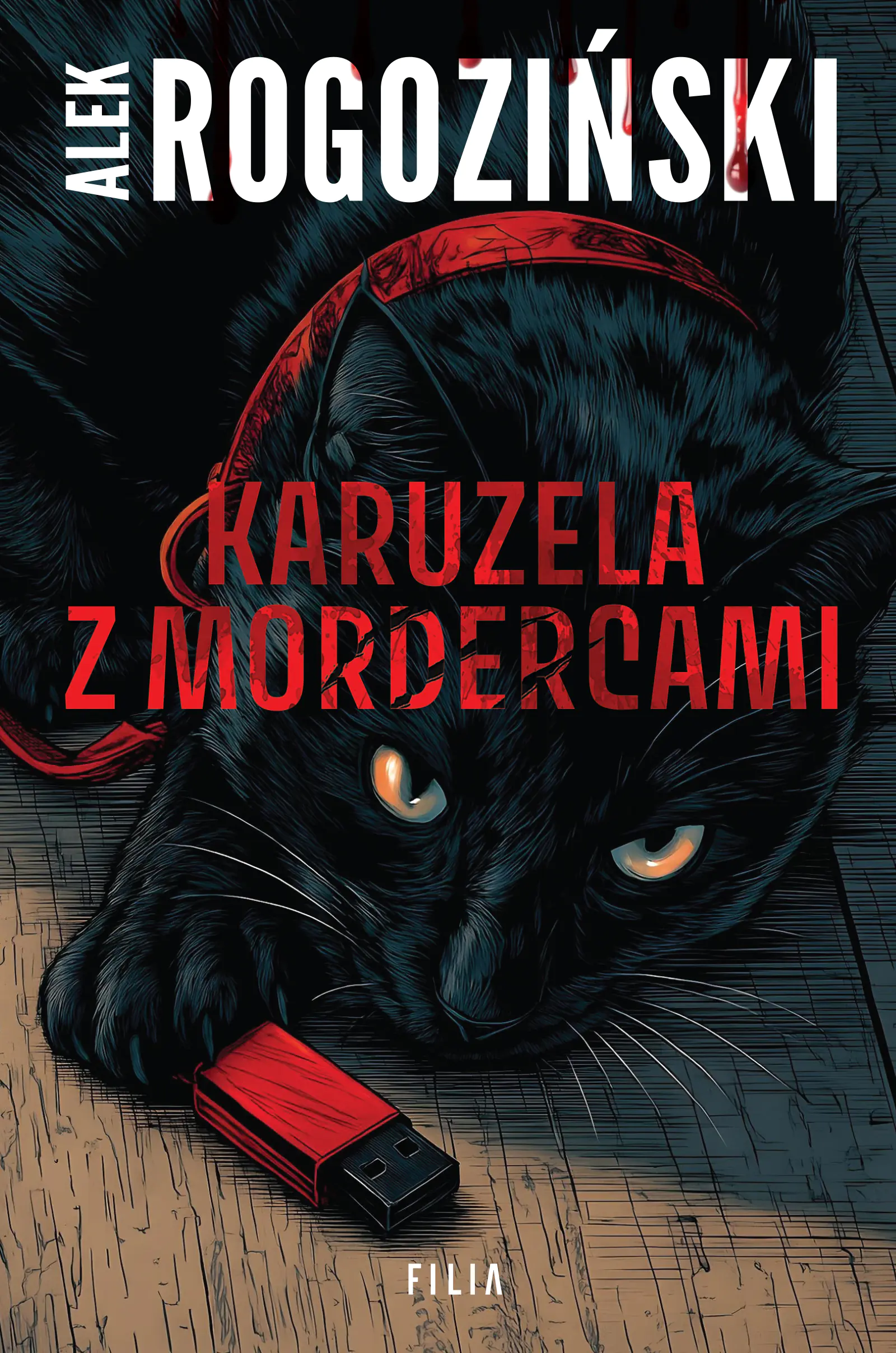 Książka - Karuzela z mordercami. Wielkie Litery