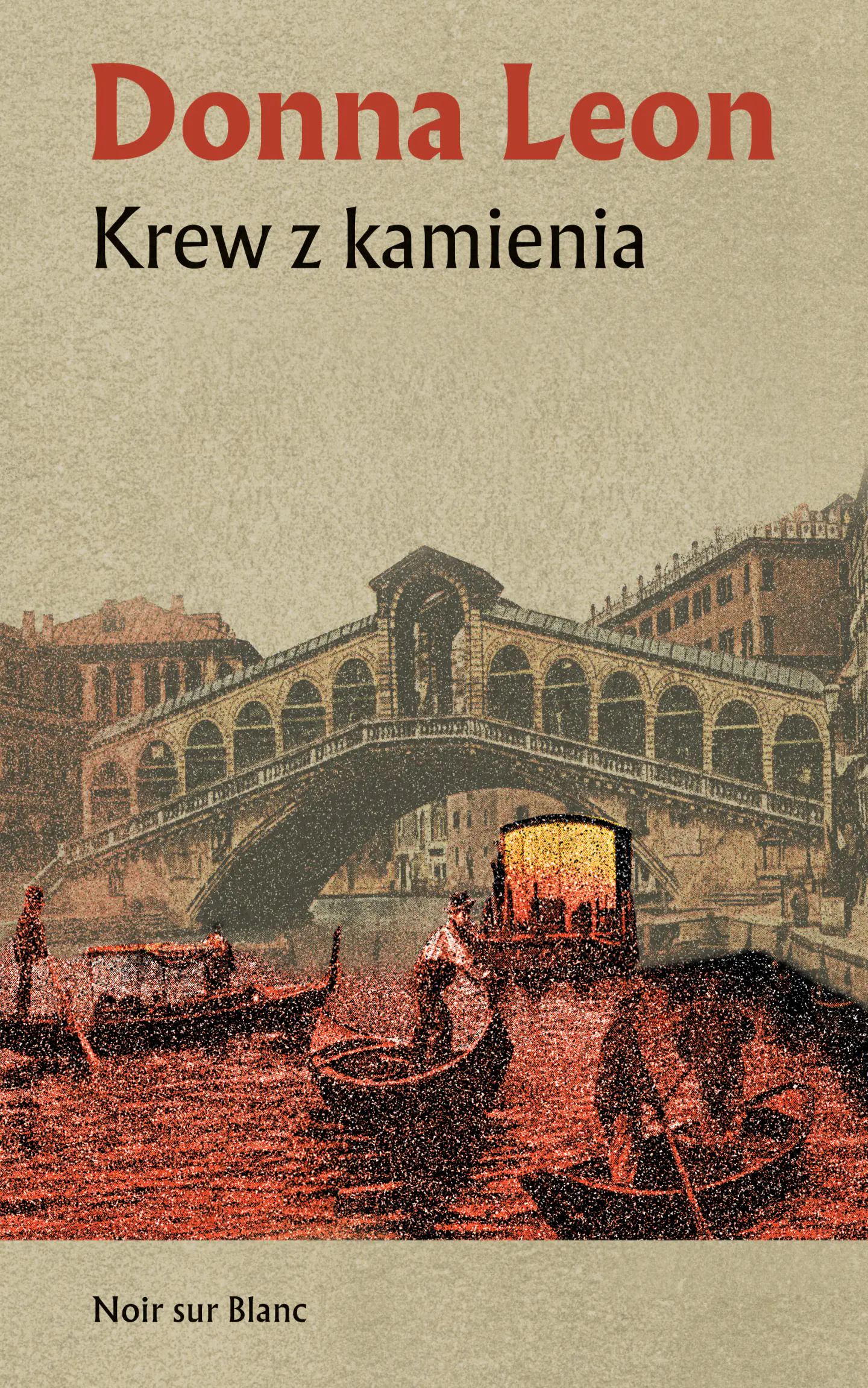 Książka - Krew z kamienia (barwione brzegi)