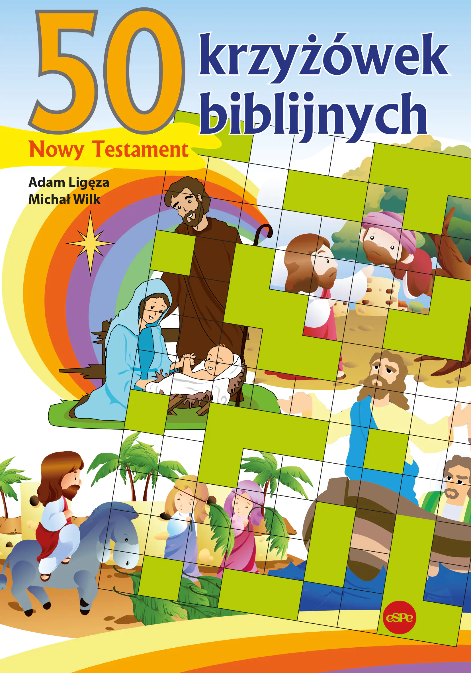 Książka - 50 krzyżówek biblijnych. Nowy Testament